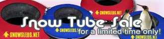  specials on snow sleds and winter gear